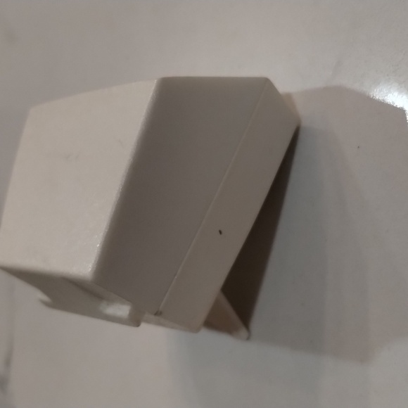 Rosenfield's Jewelry Ring box vintage with kickstand blue velour velvet inside - Picture 5 of 7